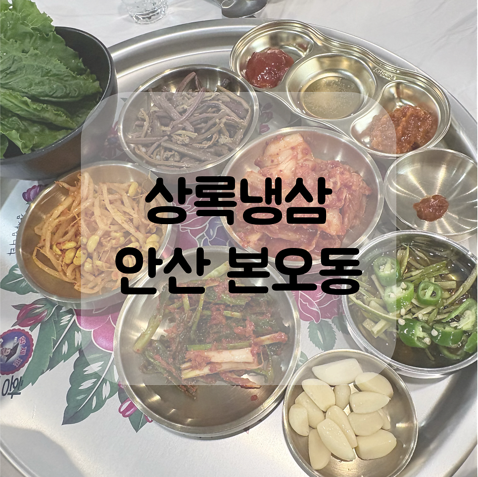상록냉삼 사진 1