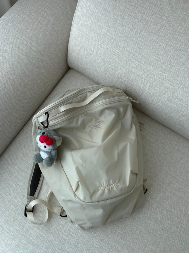 아크테릭스 헬리아드 15 백팩 씨 솔트 신상 컬러 후기 ARCTERYX Heliad 15 Backpack SEA SALT