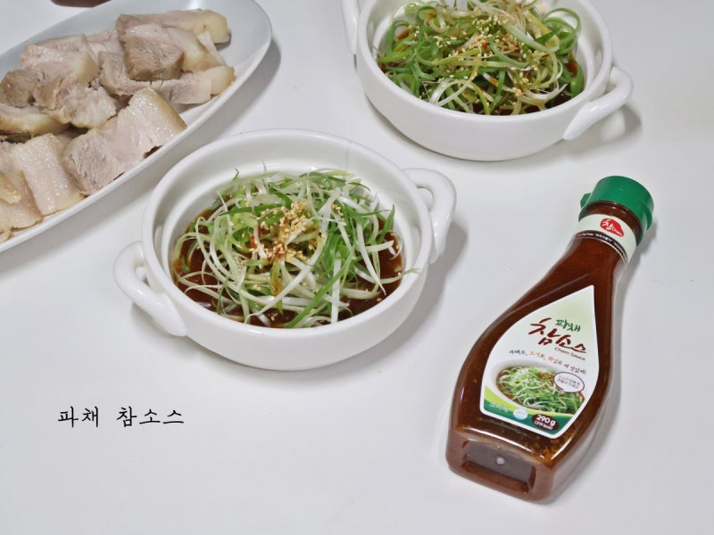 파채소스 파채 참소스 고깃집 파절이 양념