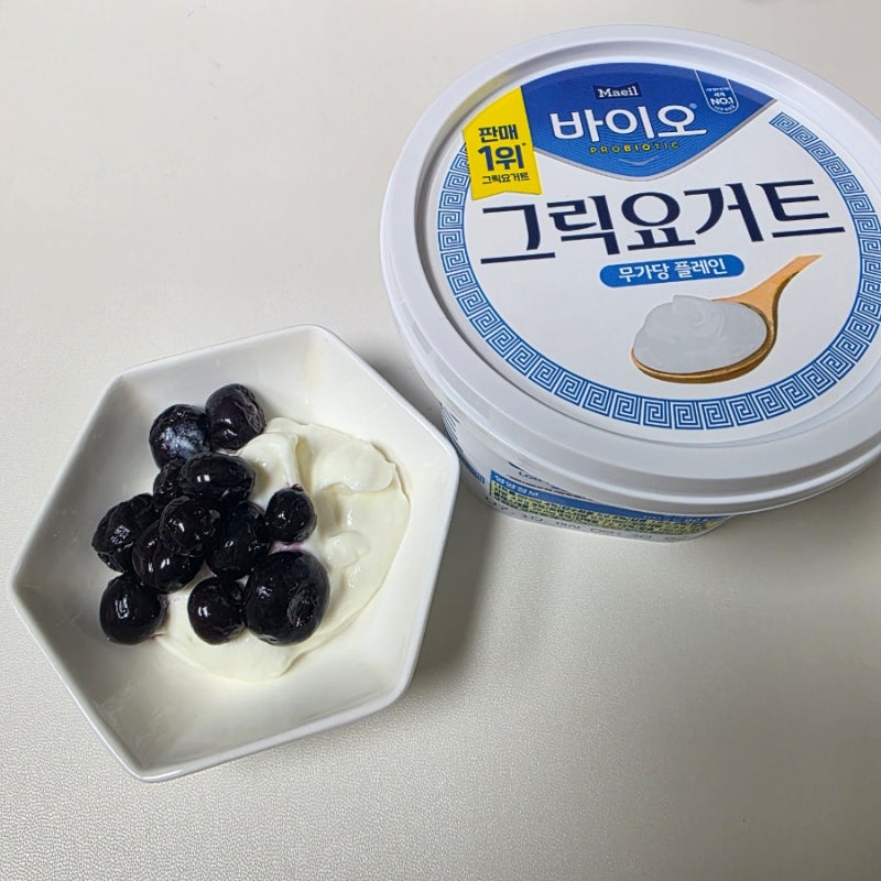 판매 1위 매일 바이오 그릭요거트 무가당 플레인 칼로리 단백질 당류 후기