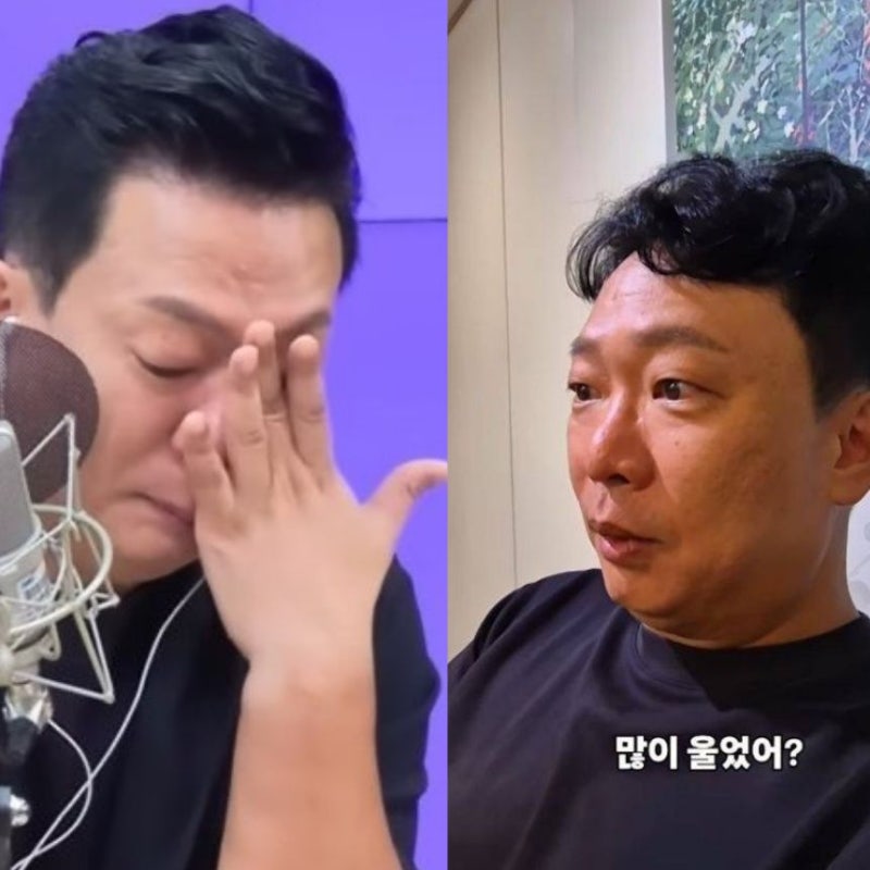 "섭섭한 건 어쩔 수 없어..." 김지혜, 남편 박준형 13년 2시 만세 라디오 하차 눈물의 심경 고백....