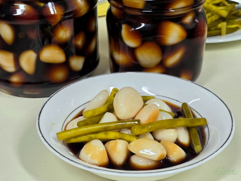 마늘장아찌 담그는법, 깐마늘장아찌 만드는법 황금비율