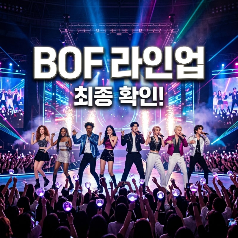 2026 부산원아시아페스티벌 Big CONCERT: 역대급 라인업 총정리!