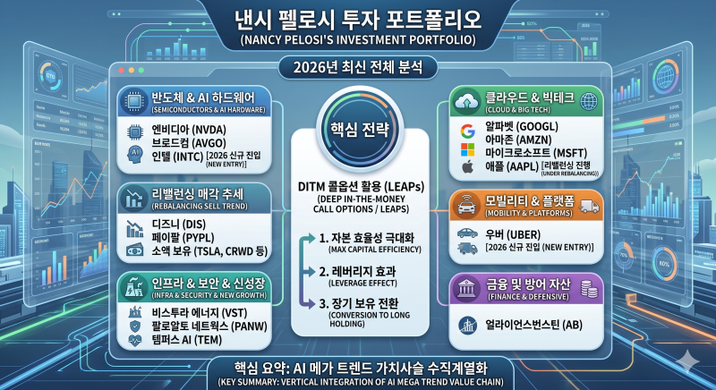 낸시 펠로시 보유종목 전체 분석: 종목별 투자 사유와 실적 총정리 (2026년 최신판)