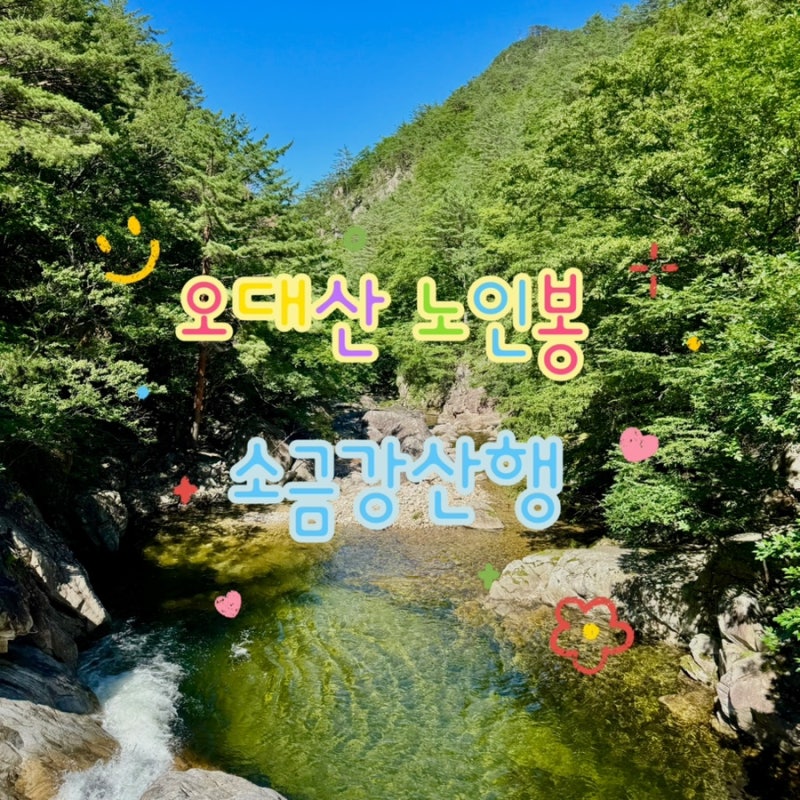 [강원] 오대산 진고개 - 노인봉 - 청학동소금강계곡산행