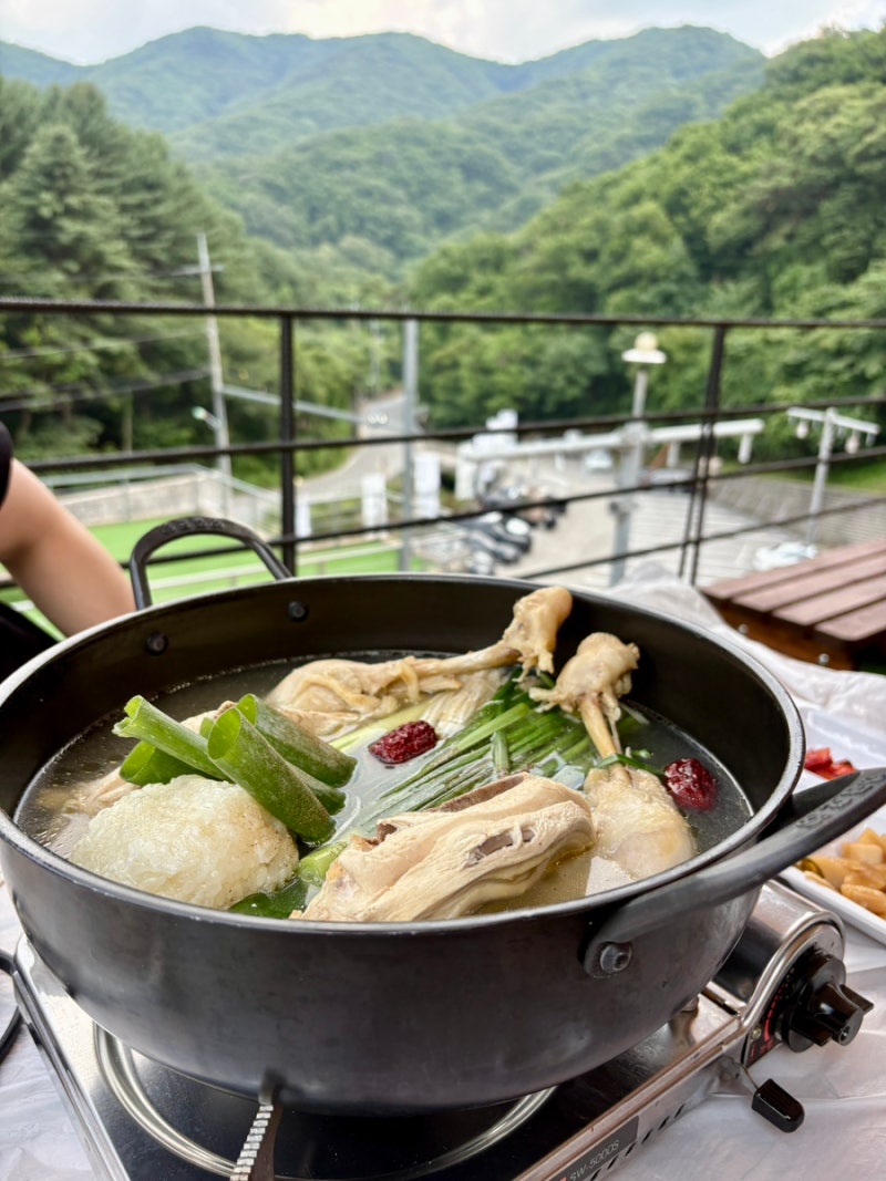 서울 근교 계곡 백숙 맛집 수영장있는 송추장흥계곡무릉도원