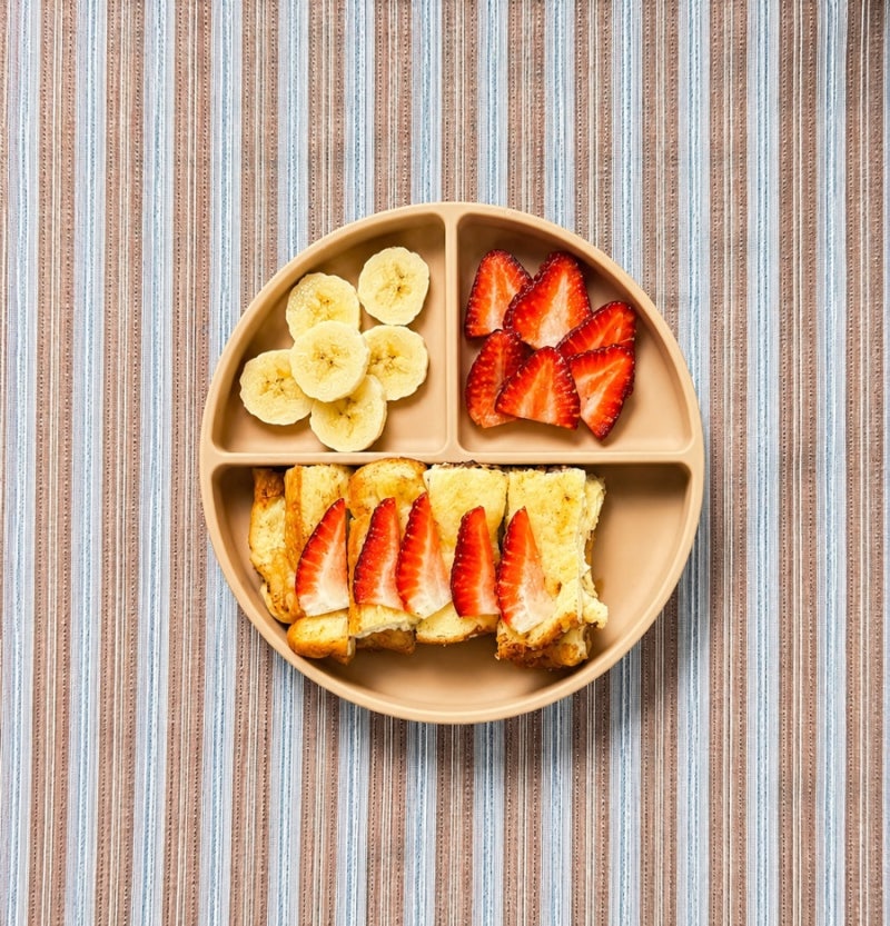 아기도 즐기는 브런치 메뉴 부드러운 아기 프렌치토스트 레시피