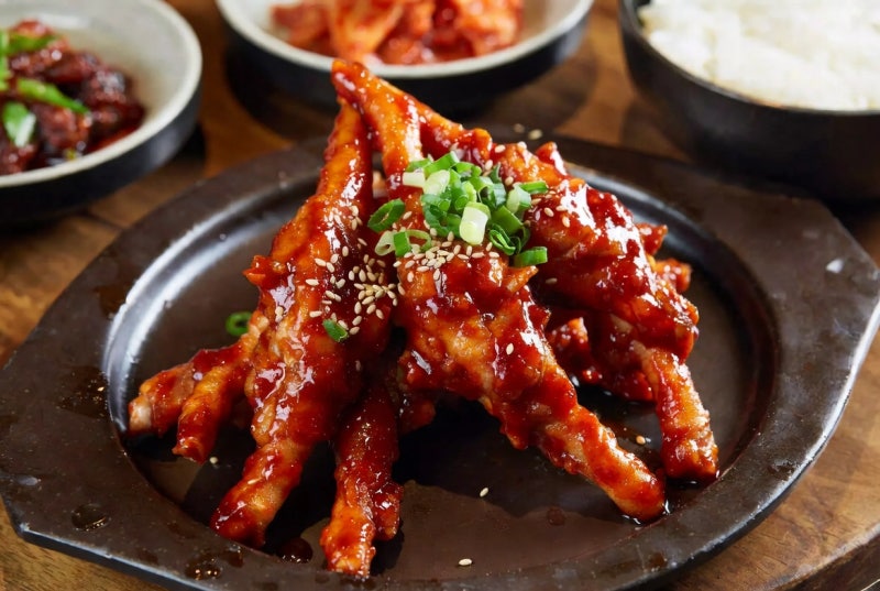 뼈없는 닭발 레시피 | 매콤달콤 중독성 甲 술안주 홍시 비밀팁으로 집에서 15분 만에 포장마....