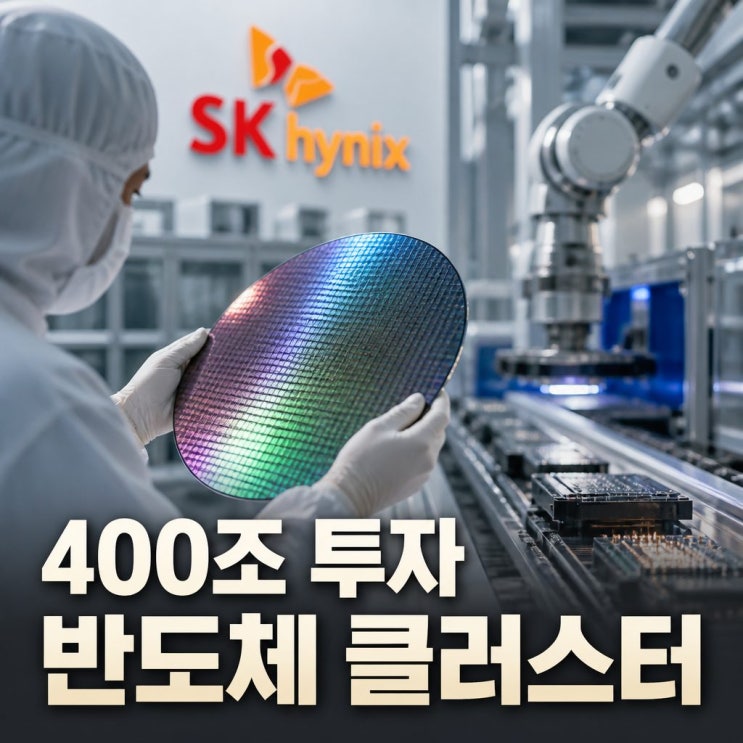 최태원 <b>서남권 반도체 클러스터</b> 400조 투자 전망