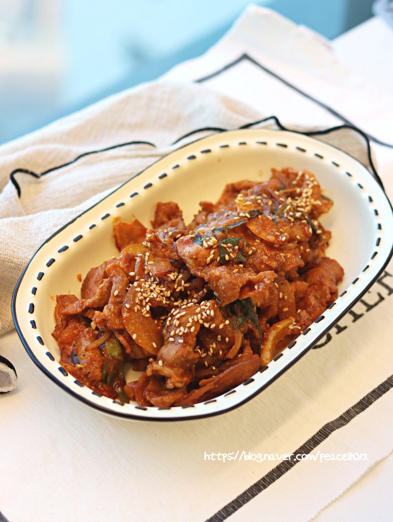 류수영 제육볶음 황금 레시피 양념