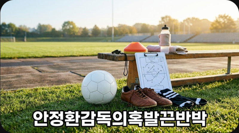 안정환 감독 의혹 반박과 축구계 논란의 속사정