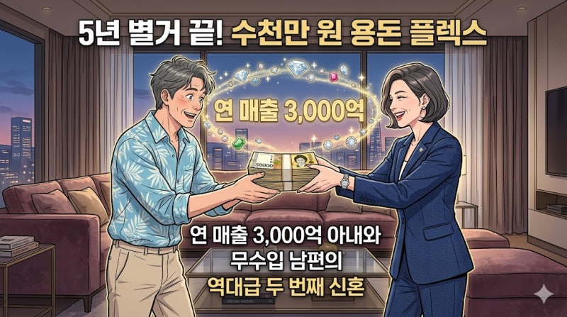 ❓ 3천억 매출 여에스더가 5년 별거를 끝내고 홍혜걸에게 수천만 원을 건넨 진짜 이유는 무엇....
