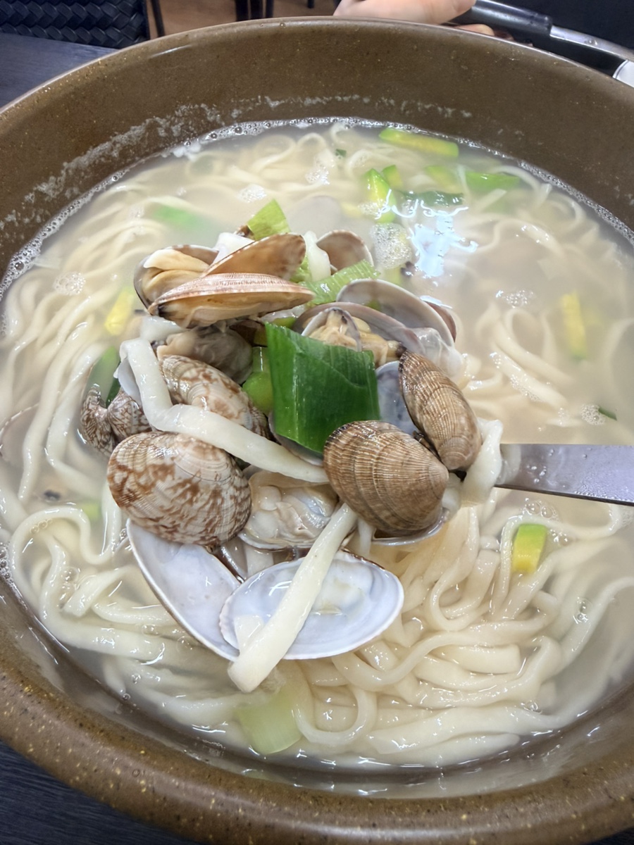 바지락손칼국수 사진 6