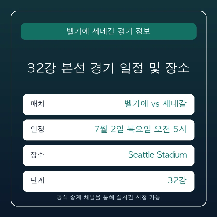 <b>벨기에 세네갈</b> 경기 일정 몇시? 실시간 중계 채널 및 경기... 