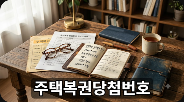 주택<b>복권당첨번호</b> 역사와 최근 <b>연금복권</b> 흐름 시간순 정리