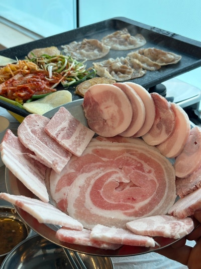 [수원/영통] 영통고기집 케이냉삼 방문 후기(케이모둠한판, 고기맛집+냉면맛집!)