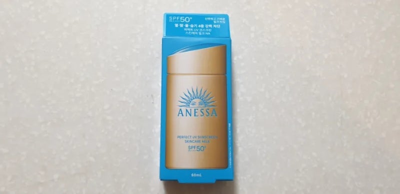 일본 여름여행 선크림-아넷사 선크림 퍼펙트 UV 선스크린 스킨케어 밀크 60ml (비오레에서 갈....