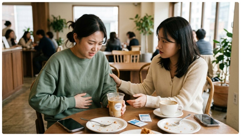 우유만 마시면 배가 아픈 이유? 유당불내증 자가진단부터 관리법까지
