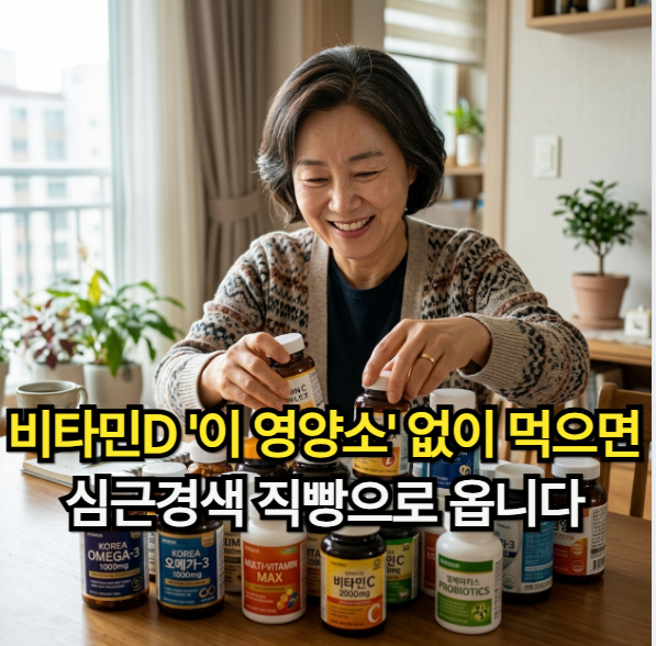 뼈 건강 돕고 면역력 높이는 비타민D 효능! 완벽한 골다공증 예방 가이드