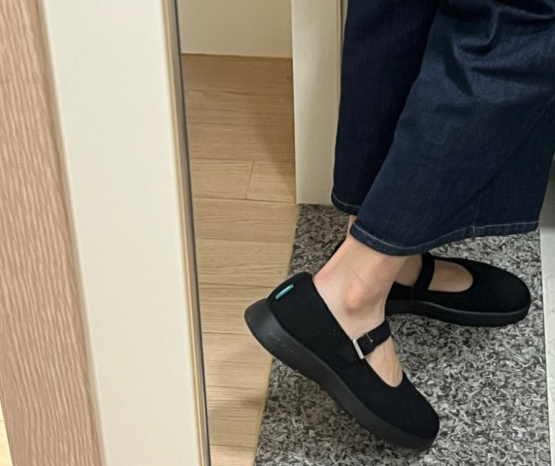 내돈내산 르무통 레츠 발 편한 메리제인 운동화 후기 사이즈 추천