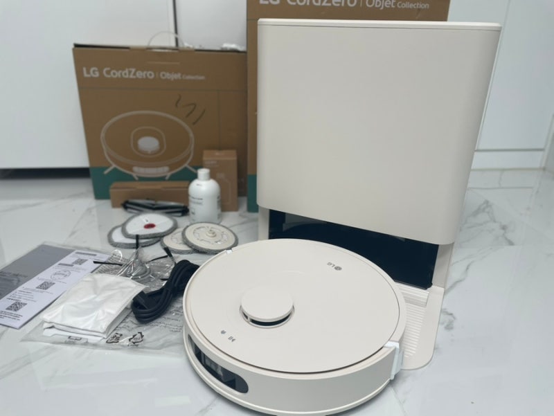 LG 로봇청소기 로보킹 AI 올인원 걸레 자동세척 건조 당근마켓 중고 구매 사용 후기