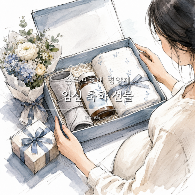 임신 축하 산모 출산 선물 종류 임산부 손목보호대 영양제 추천