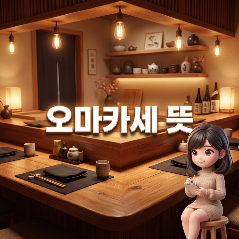 오마카세 뜻 주방장에게 온전히 믿고 맡기는 식사의 본질