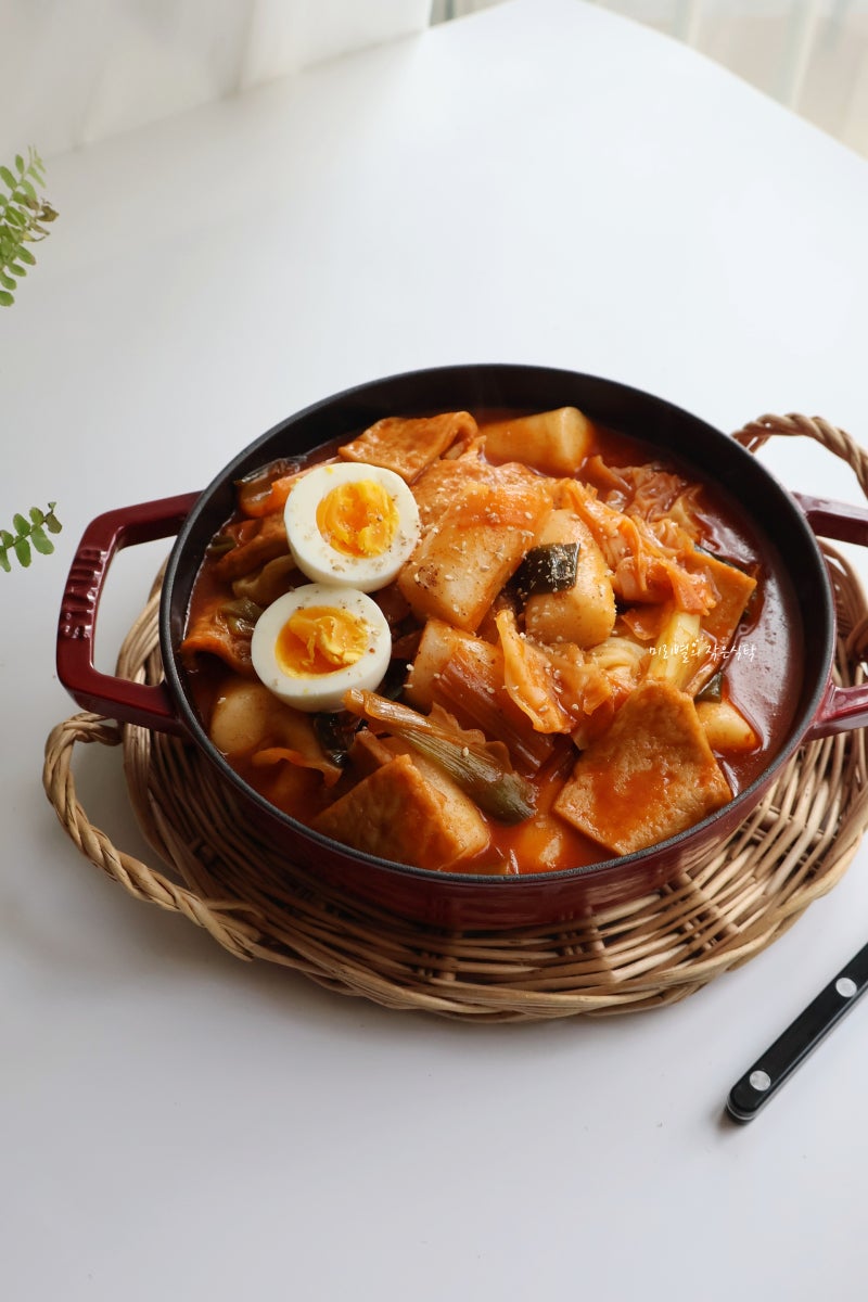 찐맛 떡볶이 황금 레시피 양념 가래떡떡볶이 국물떡볶이