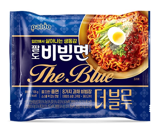 [팔도] 비빔면 더 블루