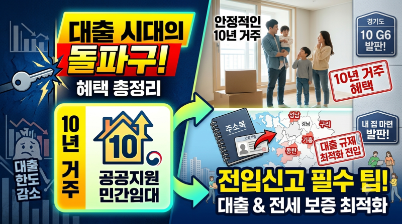 주택담보대출 한도 축소의 대안, 공공지원 민간임대 조건과 임차인 보호 가이드