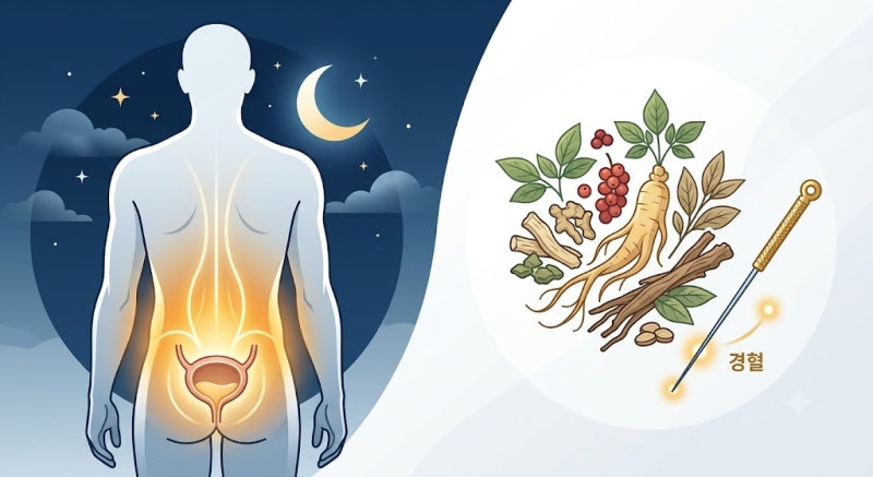 밤에 화장실 자주 가시나요? 야간뇨 원인과 한의학적 근본 치료법