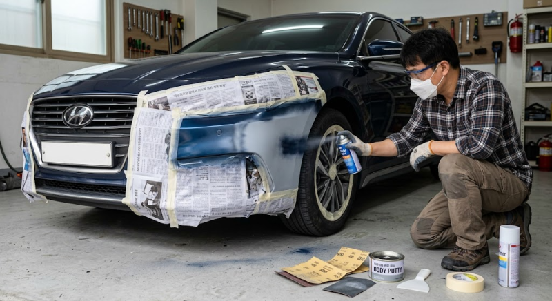 자동차 셀프도색 DIY 가이드