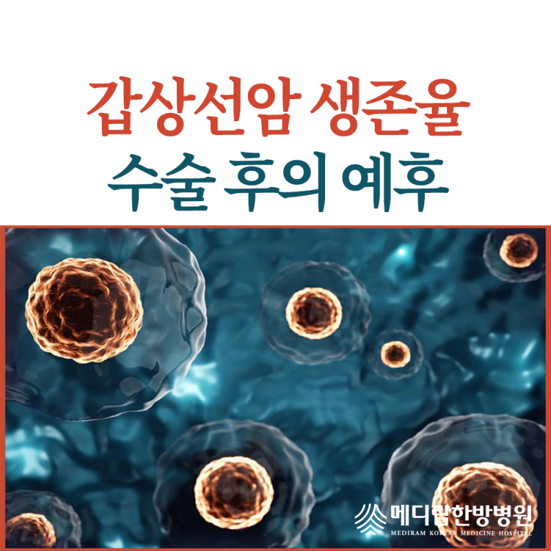 갑상선암 생존율 진단 및 수술 후의 예후