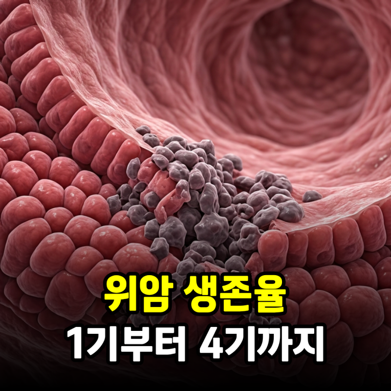 위암 생존율 1기부터 4기까지