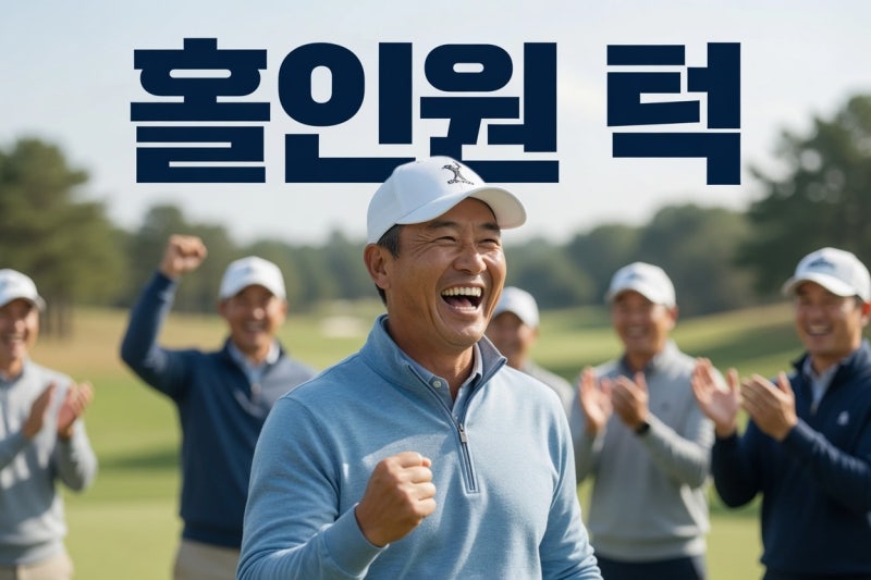[골프 상식] 홀인원 보험, 왜 가입할까? 기쁜 날에 지갑 텅 비는 이유