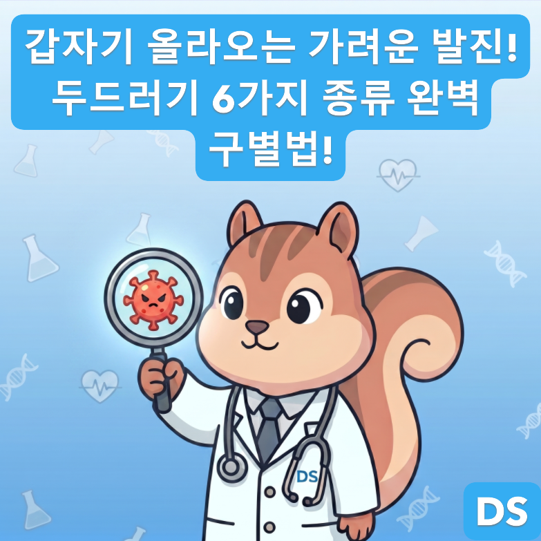 [전문의] 팔다리에 퍼지는 가려움증! 두드러기 종류 6가지와 진단검사법 총정리 (진단검사 전....