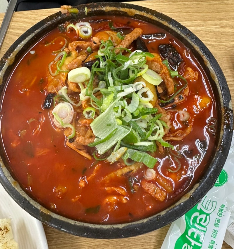 구월동 짬뽕 맛집 정아각! 얼큰고기짬뽕 바지락짬뽕 중식맛집 후기