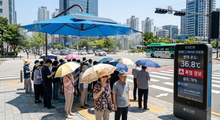 전국 <b>폭염</b> 위기<b>경보</b> '주의' 단계 전격 <b>격상</b> 및... 