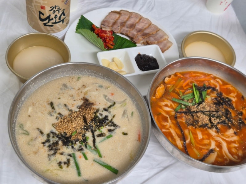 강릉 중앙시장 장칼국수 맛집 추천 온정당 방문 후기