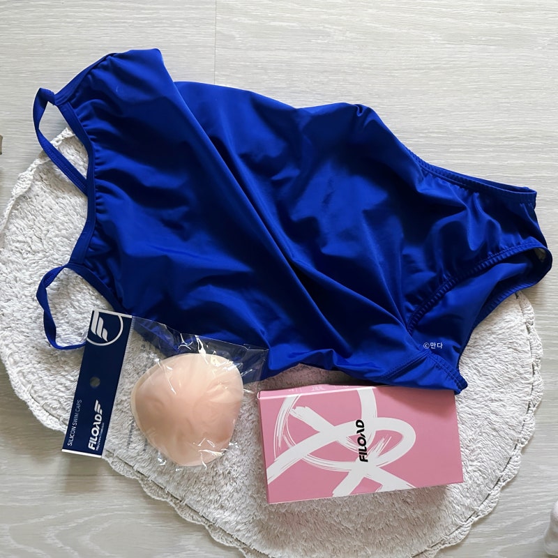 여성 실내수영복 추천! 물속에서 더 예뻐 보이는 진한 블루 컬러 후기