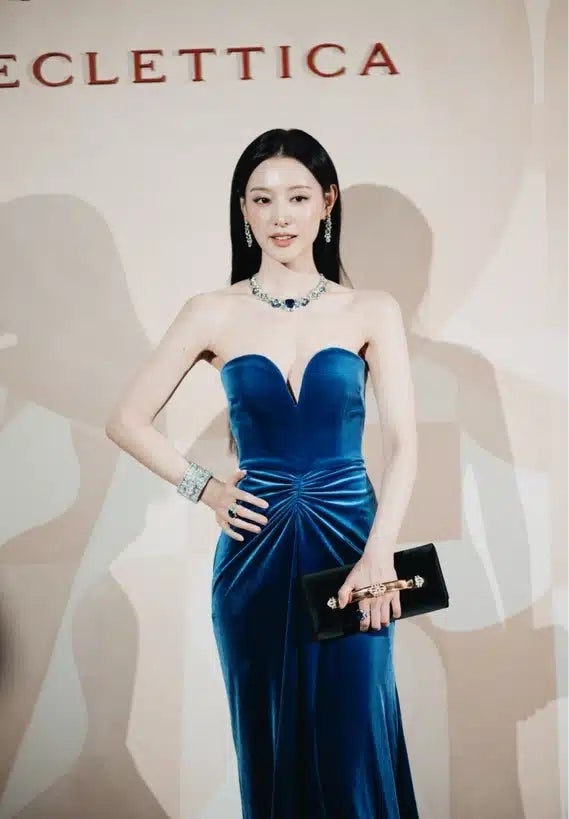 김지원 불가리 에클레티카 행사, 시선 강탈 배경화면의 진실은?