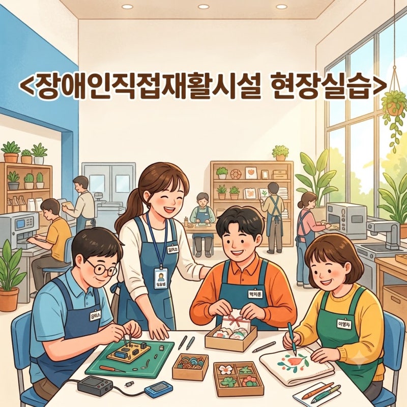 사회복지현장실습 준비)장애인직업재활시설