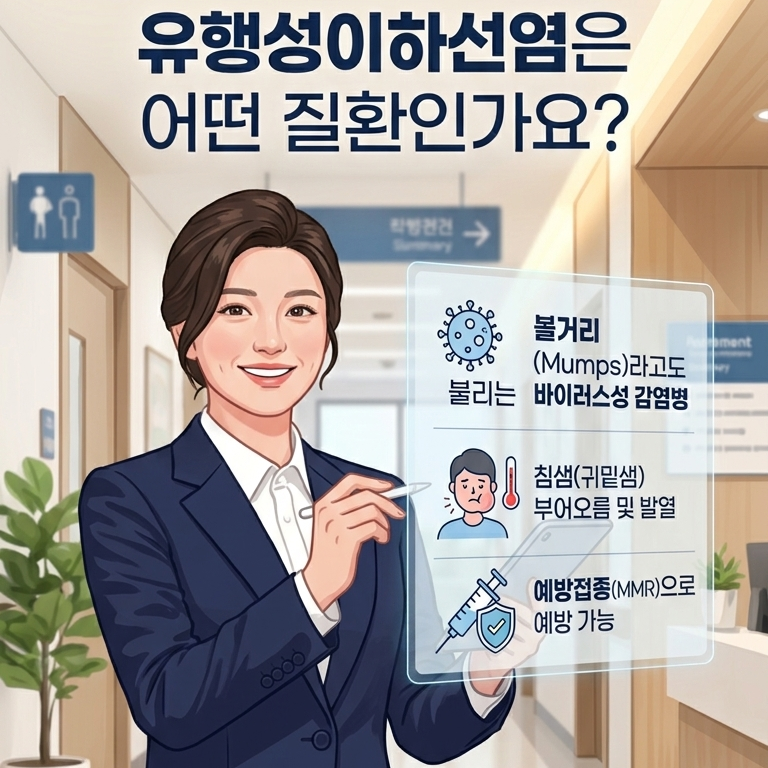 유행성이하선염 합병증 있을까요?