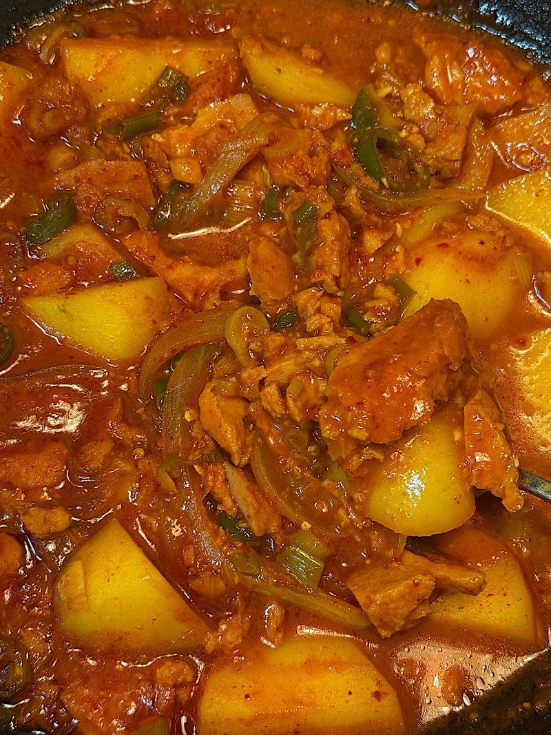 감자짜글이 레시피 스팸감자짜글이 만드는 법, 백종원 스팸짜글이 찌개 황금레시피