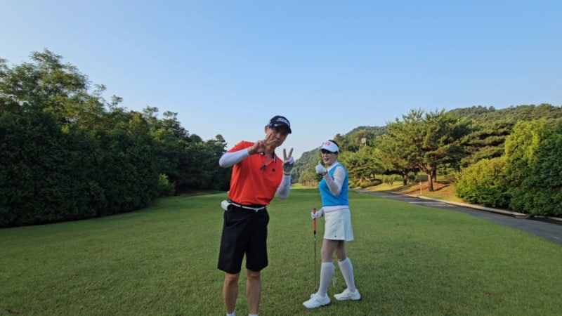 [골프] 골프존카운티 화랑cc 라운드 후기 | "세상끝까지 한마음" 모임