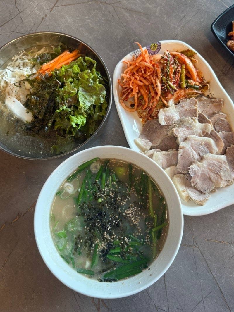 보령 명천동맛집 제주곤이칼국수 보령점
