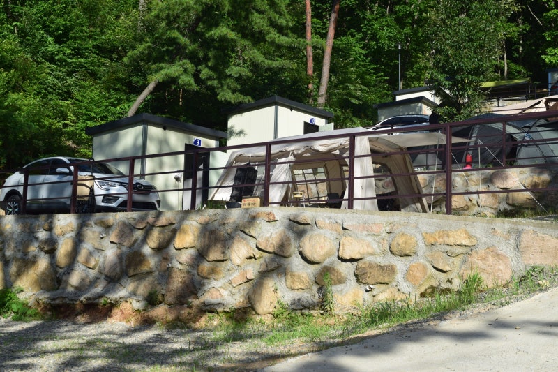 경주 신상캠핑장 추천 조용한 숲속캠핑 라포레경주