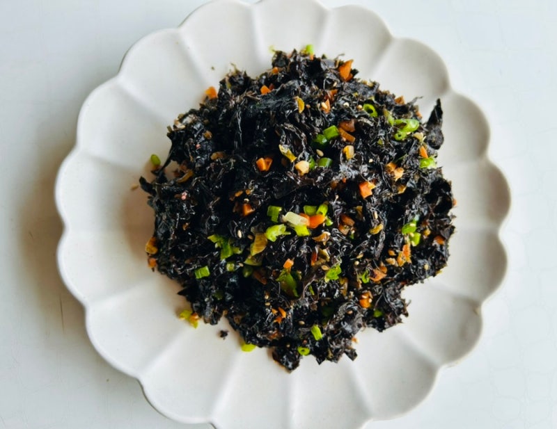 죽은 김도 살리는 ~ 바다향 머금은 달큰 짭쪼롬한 김무침 만드는법