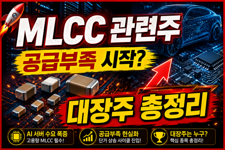 MLCC 관련주 분석, <b>삼성전기 목표가</b> 300만원 <b>상향</b>! 지금... 