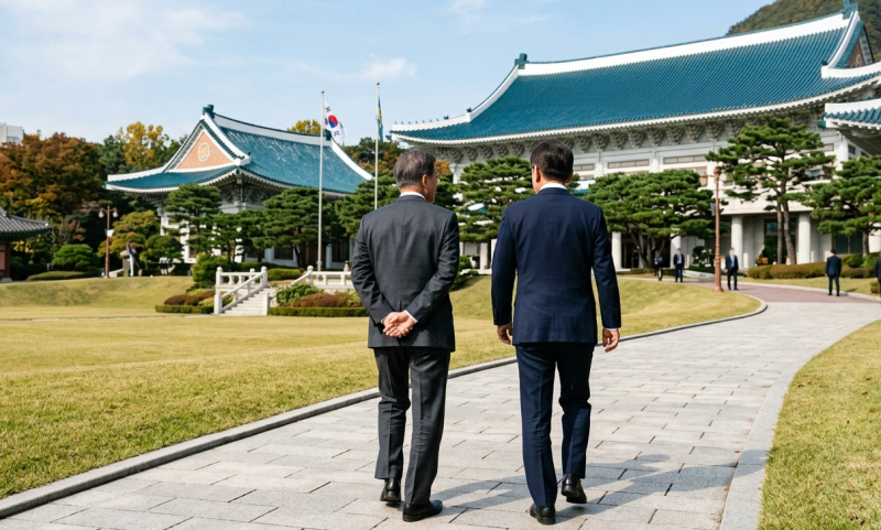 이재명·문재인 오찬, 진짜 주인공은 비빔밥… 민주당 전당대회 앞둔 묘한 신호